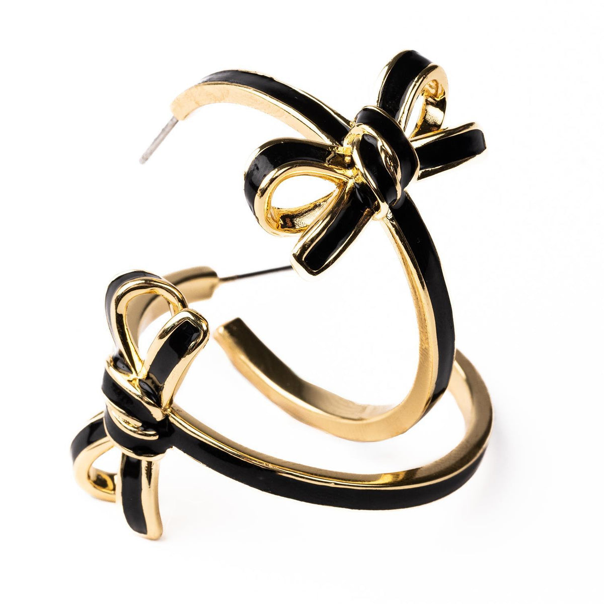 Michelle McDowell Isabella Large Gold Hoop Earrings main image 0