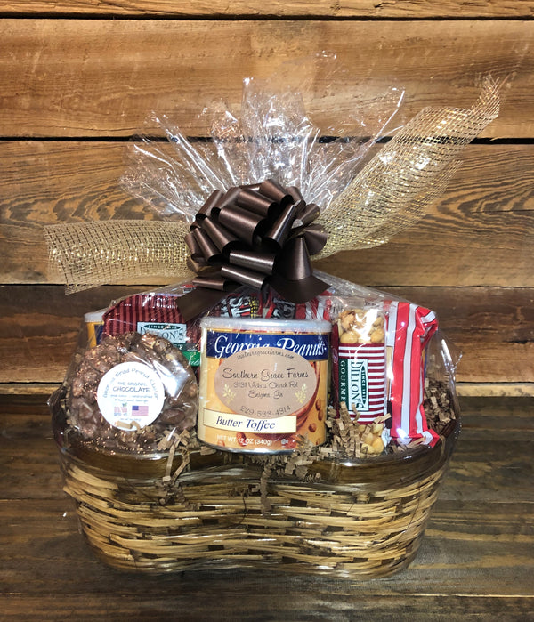 Large Georgia Peanut Gift Basket