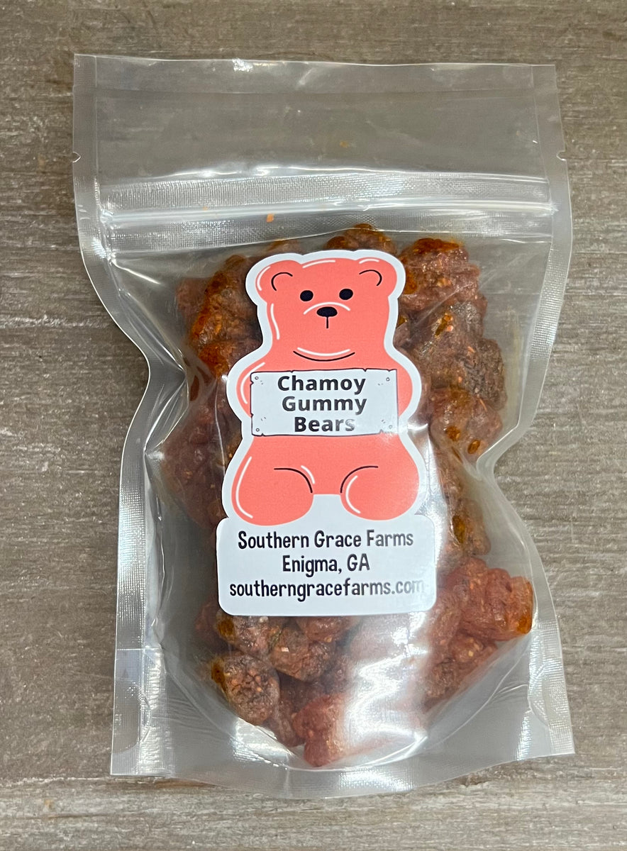 Chamoy Coated Gummi Bears Southern Grace Farms