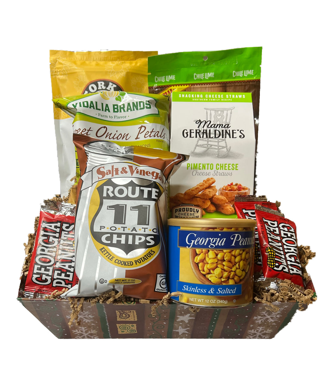 Salty Gift Basket Southern Grace Farms