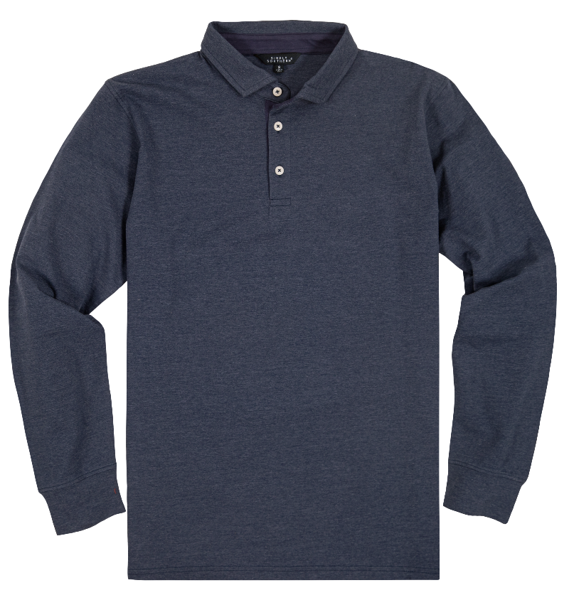 GL SOUTHERN CHARM NAVY POLO