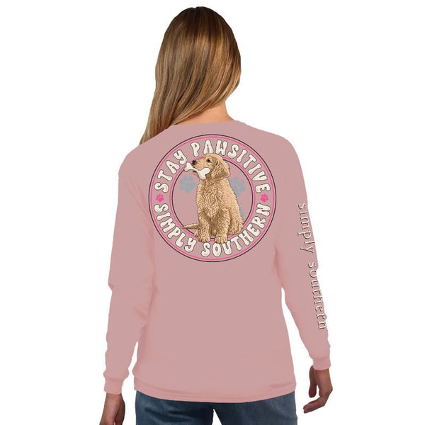 Simply Southern Stay Pawsitive Long Sleeve