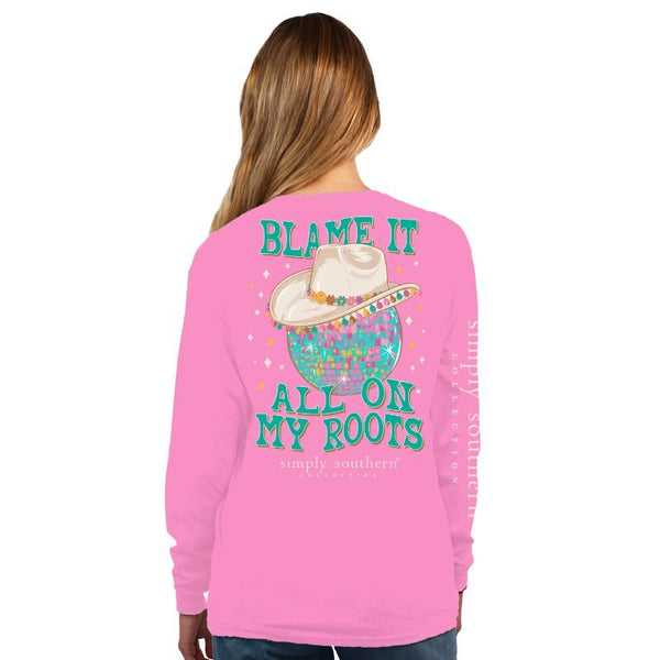 Simply Southern Blame it on my Roots Long Sleeve