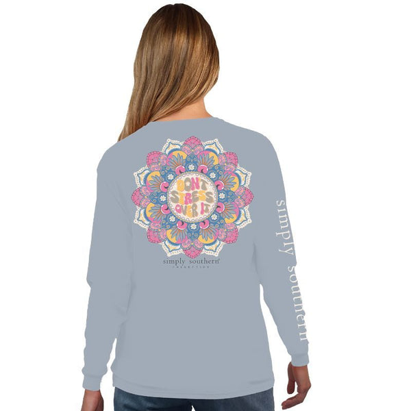 Simply Southern Don't Stress Over It Long Sleeve