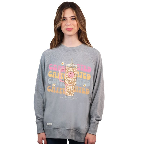 Simply Southern Caffeinated Sweatshirt Pullover