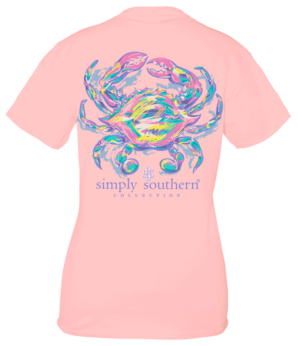 Simply Southern Multi-color Crab Shirt