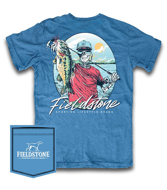 Fieldstone Bass Fisherman Short Sleeve Shirt | Southern Grace Farms