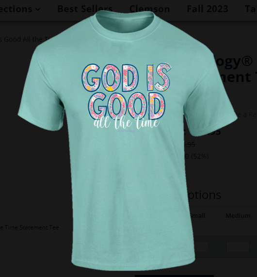 Southernology God is Good Shirt
