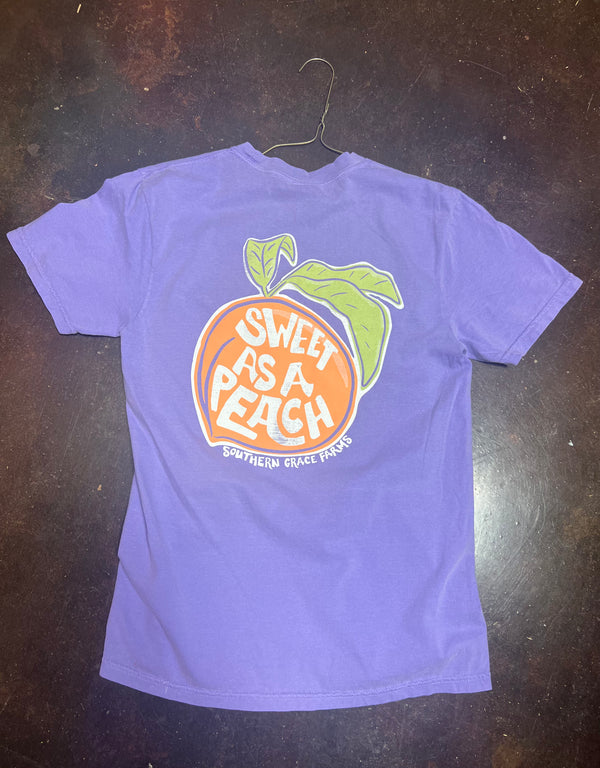 Southern Grace Farms Sweet As A Peach Shirt