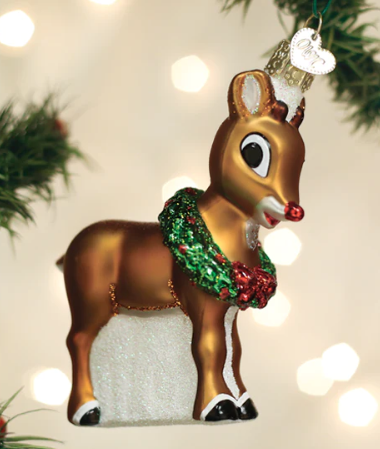 Old World Christmas Ornament Rudolph Sale