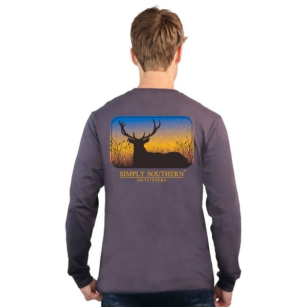 Simply Southern Buck Deer Long Sleeve Shirt