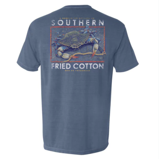 Southern Fried Cotton In a Pinch Crab Shirt