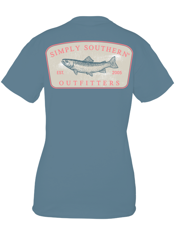 Guys Simply Southern Fish Logo Shirt