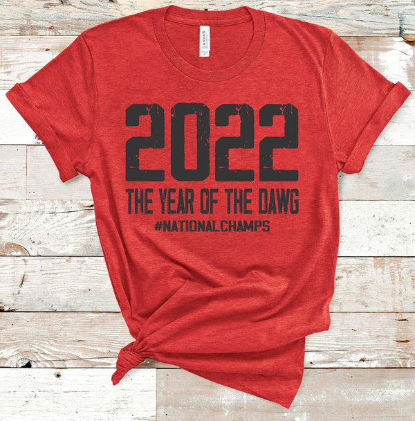 2022 Year of the Dawg UGA T-Shirt