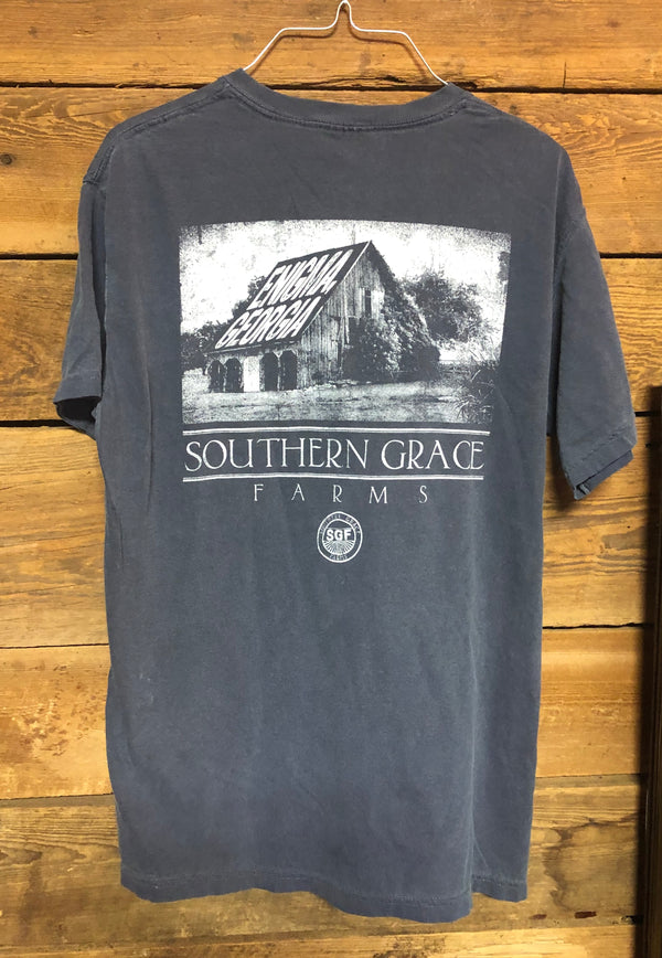 Southern Grace Farms Shirt Old Barn Denim
