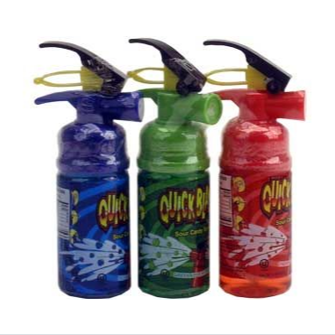 Kidsmania Quick Blast Sour Liquid Fire Extinguisher Candy Spray