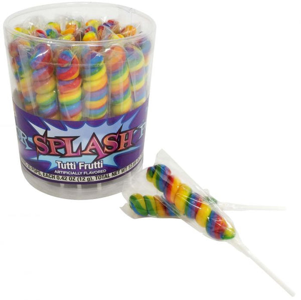 Mini Unicorn Lollipops, Splash Pops, Assorted Colors Available
