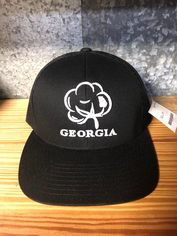 Heritage Pride Cotton Boll Black Hat