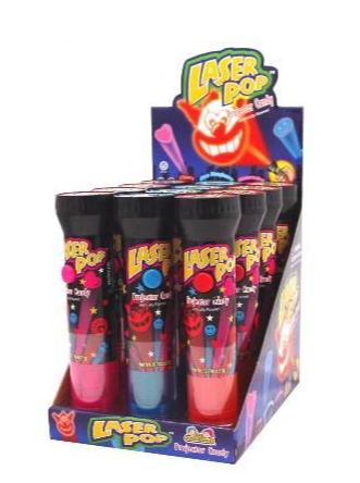 Kidsmania Laser Pop Projector Lollipop