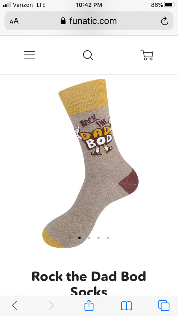 Rock the Dad Bod Socks