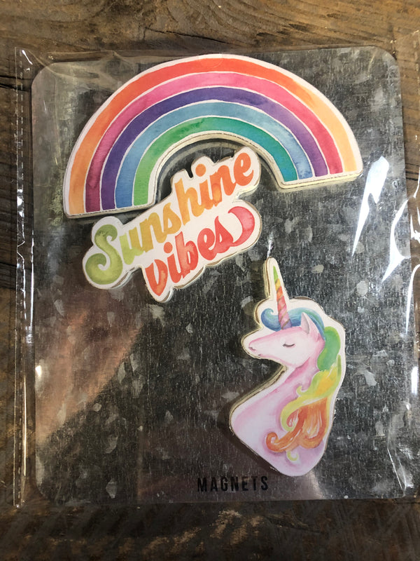 Unicorn Rainbow Magnet Set