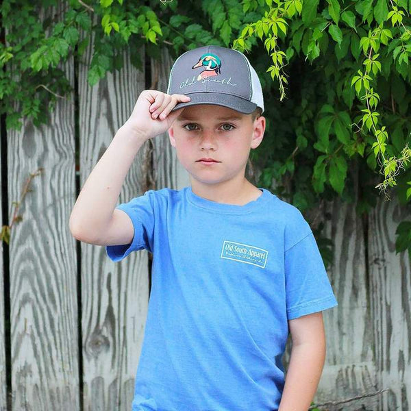 YOUTH Old South Wood Duck Trucker Mesh Hat