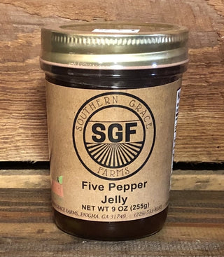 southern pepper jelly five pepper