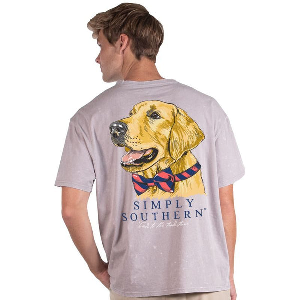 Guys Simply Southern Lab Bow Tie Shirt