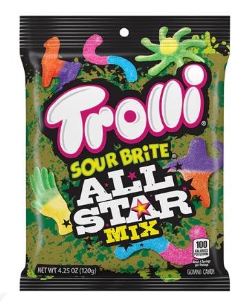 Trolli Sour Brite All Star Mix Gummi Candy
