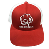 red white heritage pride georgia cotton boll hat