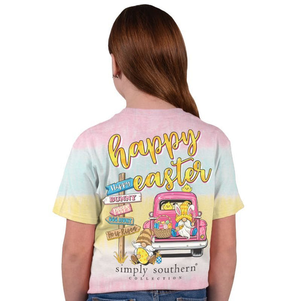 YOUTH Simply Southern Happy Easter Shirt