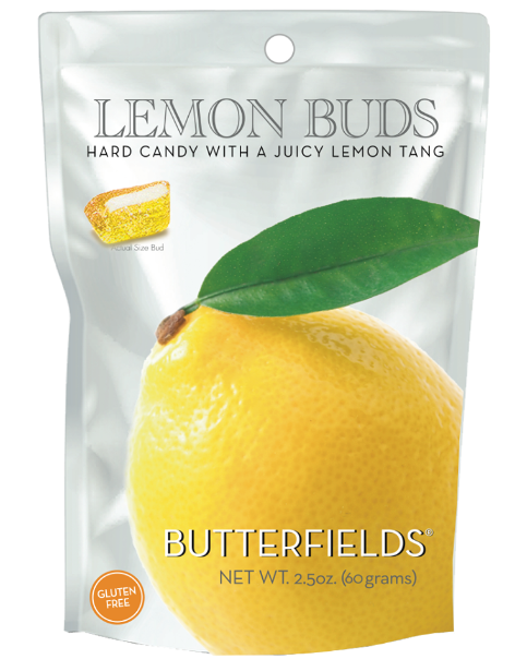 Butterfield Candy Lemon Buds, 2.5oz Pouch