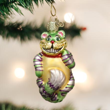 Old World Christmas Cheshire Cat Ornament Sale