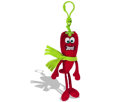 Whiffer Sniffer Chilly Pepper Backpack Clip