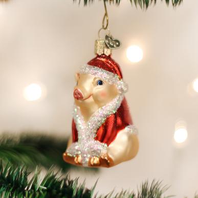 Old World Christmas Ham (pig) Ornament Sale