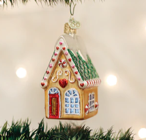 Old World Christmas Cookie Cottage Ornament