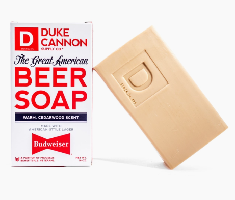 Duke Cannon Big Brick of Soap The Great American Budweiser Beer Soap