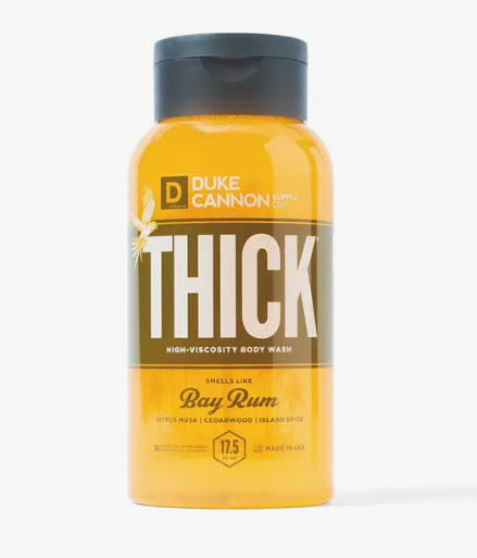 Duke Cannon Bay Rum Thick Body Wash