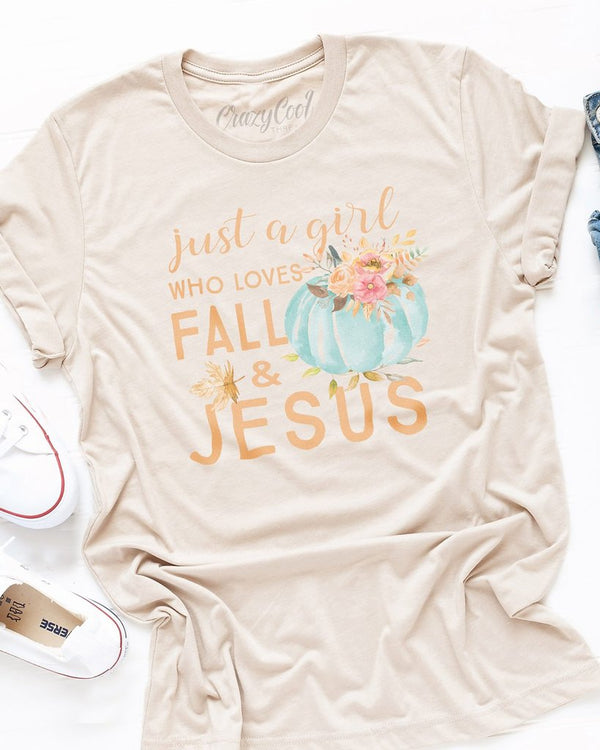 Crazy Cool Fall & Jesus Short Sleeve Shirt