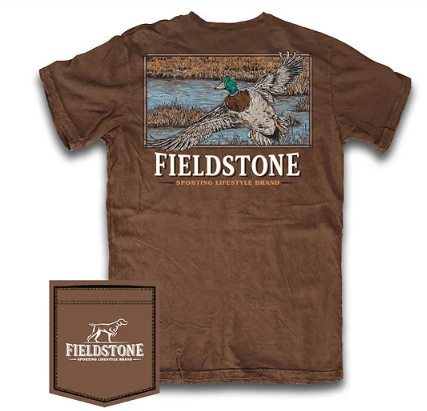 Fieldstone Duck Landing Short Sleeve Men's Shirt