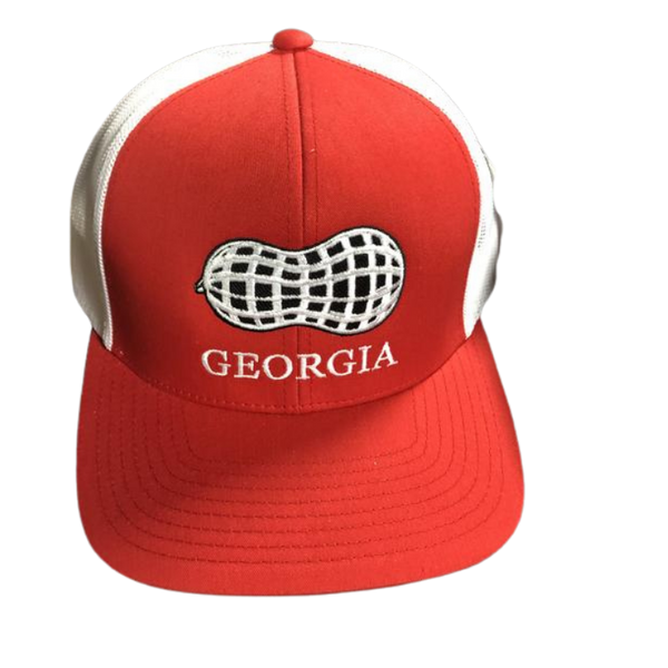Heritage Pride Georgia Peanut Hat Red