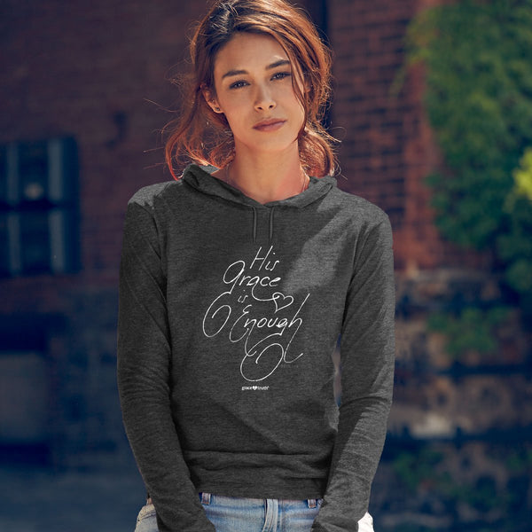 His Grace is Enough Kerusso Hooded Shirt