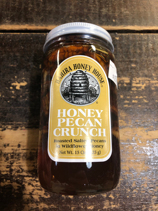 Hahira Honey House Honey Pecan Crunch Honey 16oz