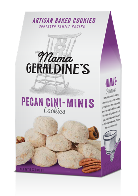 Mama Geraldine’s Pecan Cini-Mini Cookies