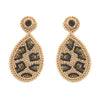 Tan Cami Leopard Earrings