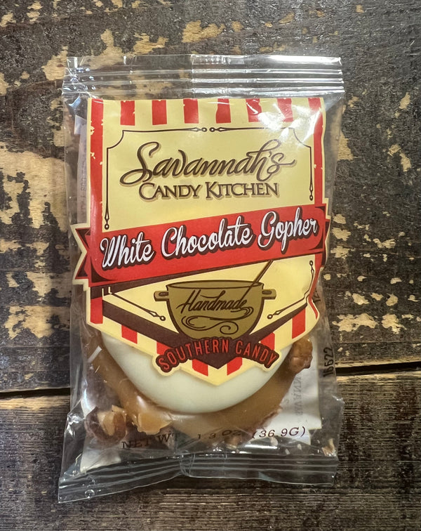Savannah Candy Kitchen White Chocolate Gopher