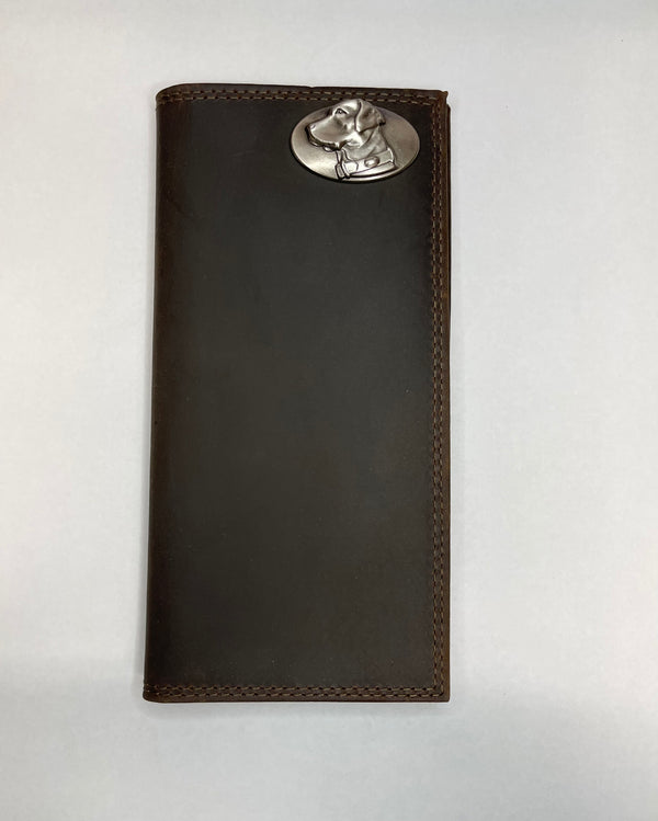 Crazy Horse Leather Long Wallet