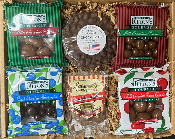 Small Georgia Chocoholic Chocolate Lovers Gift Box