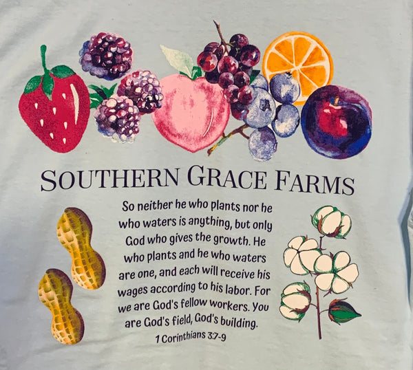 Southern Grace Farms 1 Corinthians Bible Verse Shirt