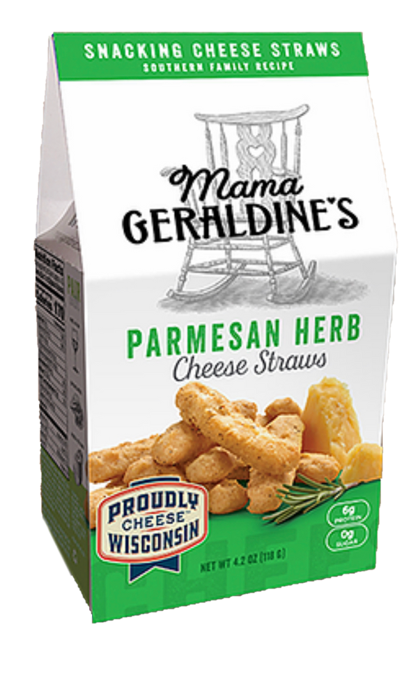 Mama Geraldine’s Cheese Straws ~ Parmesan Herb